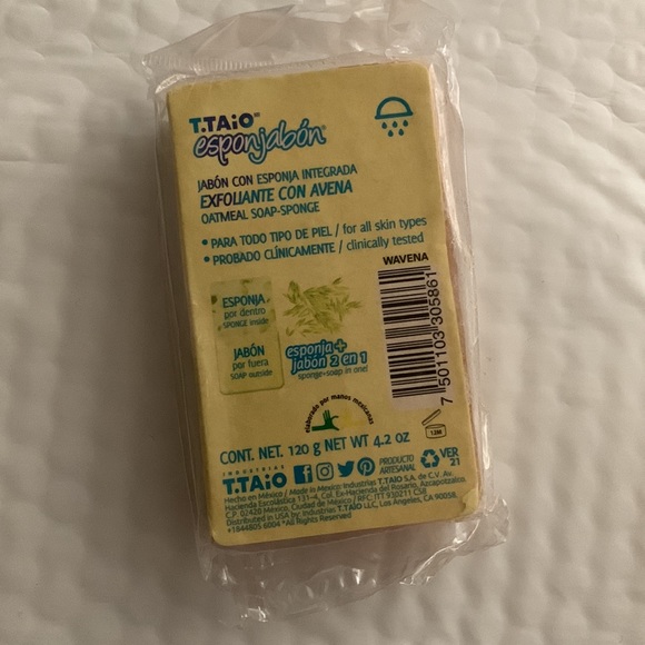 Bath & Body Esponjabon Soapsponge Oatmeal Poshmark